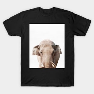 Elephant print, African Safari, Nursery decor, Animal, Kids room, Modern Wall T-Shirt